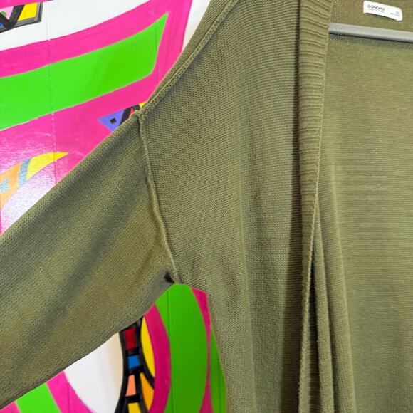 Sonoma, Green Cardigan Open Front Knit Sweater. Size XXL. Excellent condition! - Picture 2 of 8